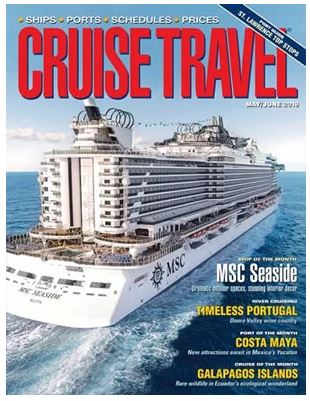 Cruise Travel Magazine Cover