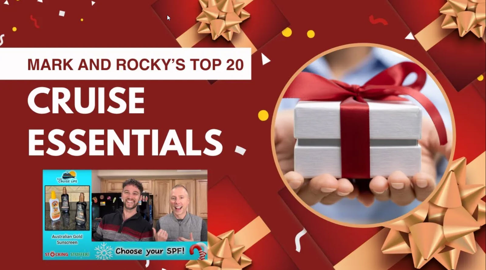 Top 20 Cruise Essentials Gift Giving Guide 