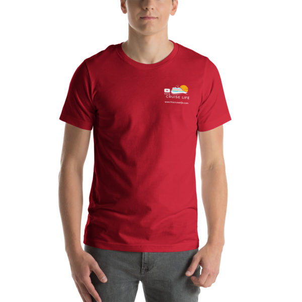 Small Logo Red Unisex t-shirt