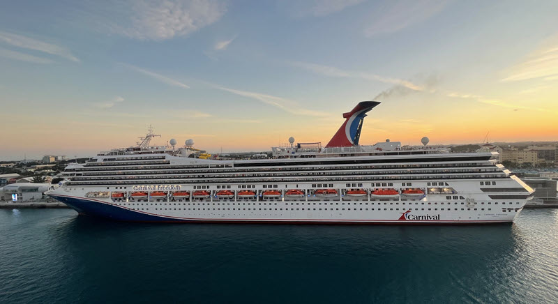 Carnival Freedom Catches Fire Again; This Time While Sailing