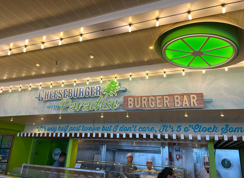 Cheeseburger in Paradise Review on Margaritaville at Sea